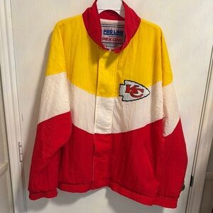 Proline Apex One NFL Kansas City Chiefs Men’s Size XL Long Sleeve Full Zip Lined